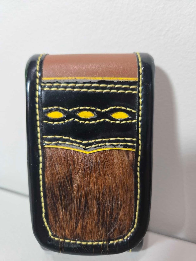 Vintage Columbian Carriel, Leather Belt Pouch
