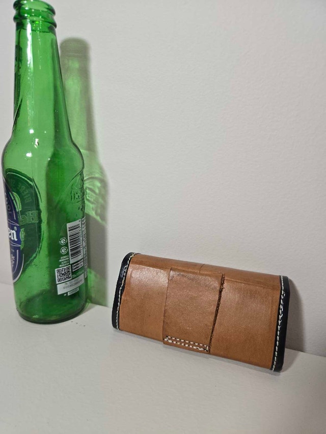 Vintage Columbian Carriel Leather Hair-On Hide Wallet - photo 3