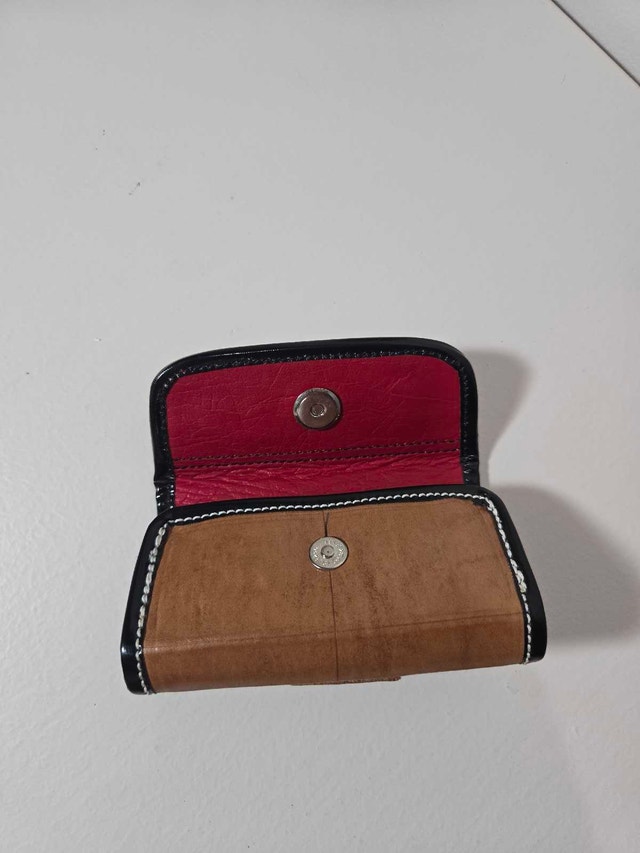 Vintage Columbian Carriel Leather Hair-On Hide Wallet - photo 4