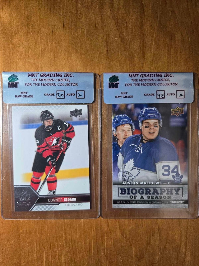 Upper Deck Hockey Card Lot - Bedard & Matthews