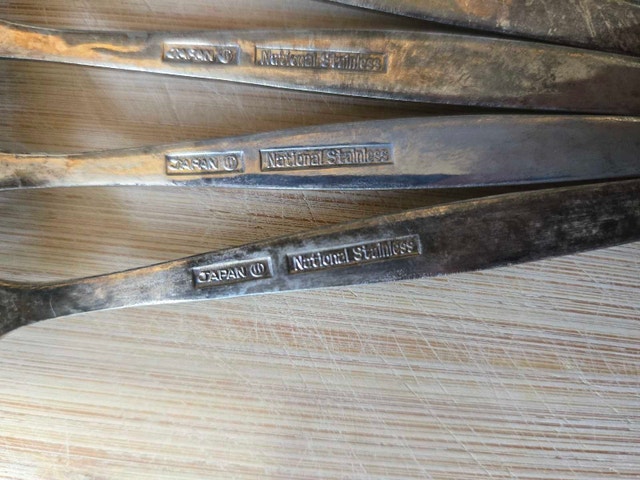 Vintage National Stainless Granny / Pickle Forks - photo 3