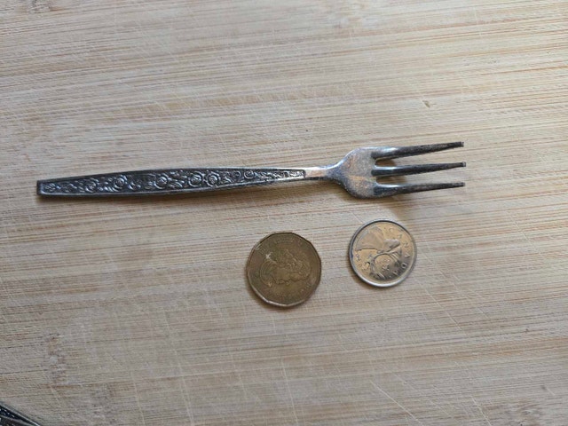 Vintage National Stainless Granny / Pickle Forks - photo 4