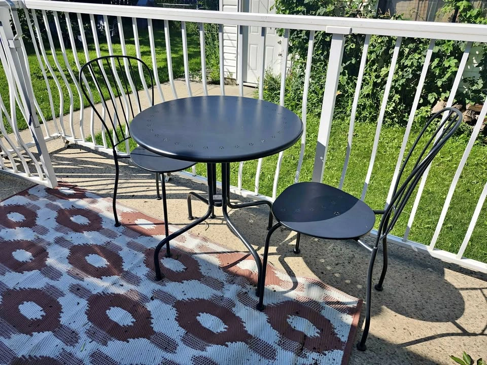Complete IKEA LÄCKÖ Bistro Set and Loveseat