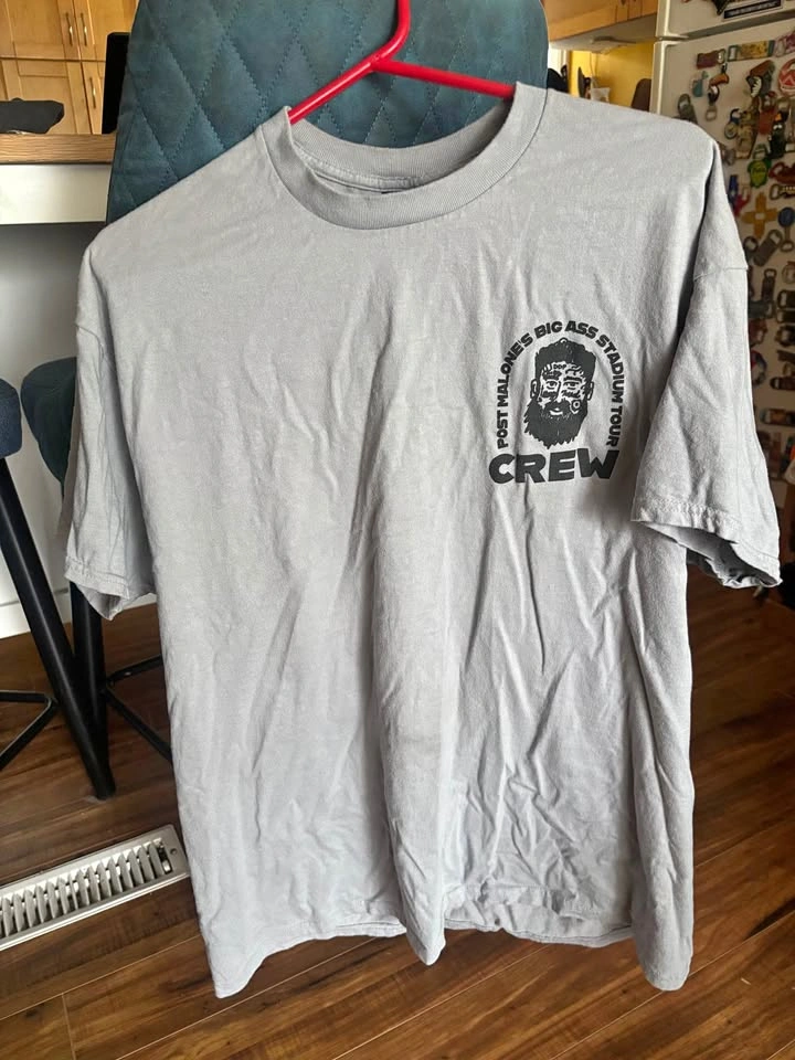 Post Malone Big-Ass Tour crew short