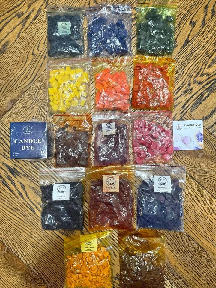 Candle Dye Supply Liquidation | 1,800+ Sealed 2 oz Packs