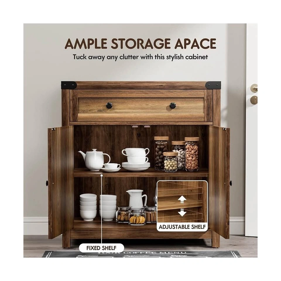 New Farmhouse Coffee Bar Cabinet | Storage Cabinet - photo 4