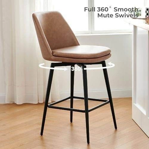Swivel Counter Stools (Set of 2) – Brand New - photo 3