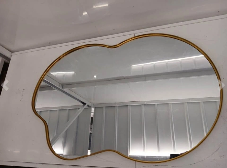 Modern Wall Mirror – Gold Frame New in Box - photo 2
