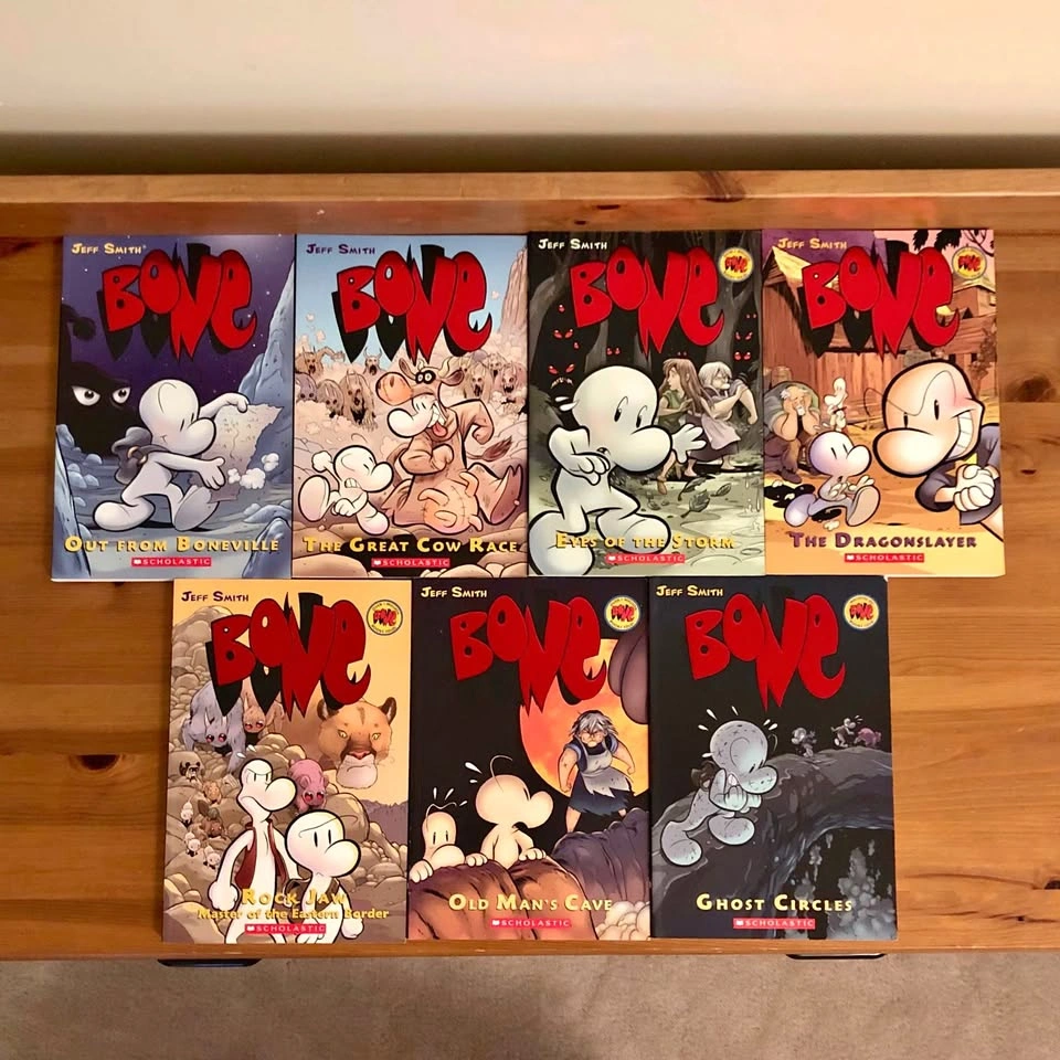 Bones Graphic Novels Bundle 1-7