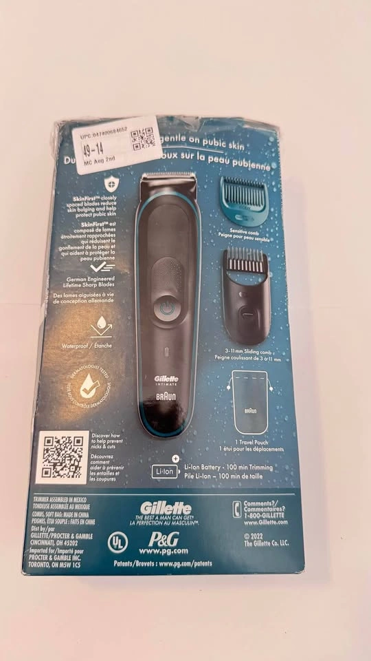 Gillette Intimate Pubic Hair Trimmer by Braun - photo 4