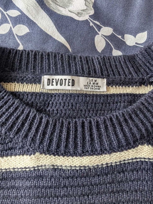 Devoted Striped Sweater - photo 2