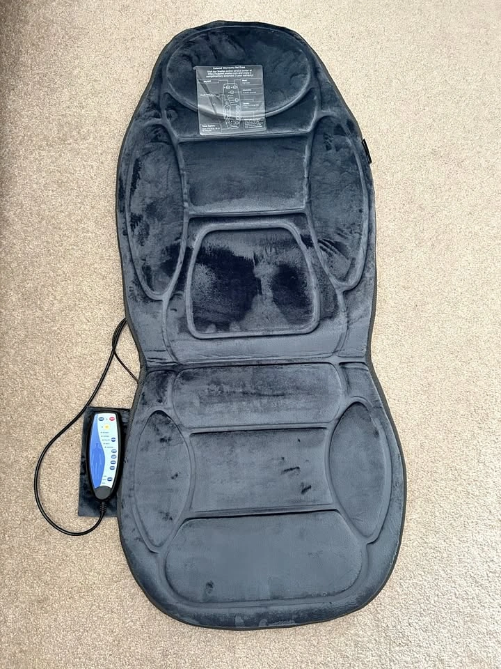 Snailax Vibration and Heat Massage Seat Cushion