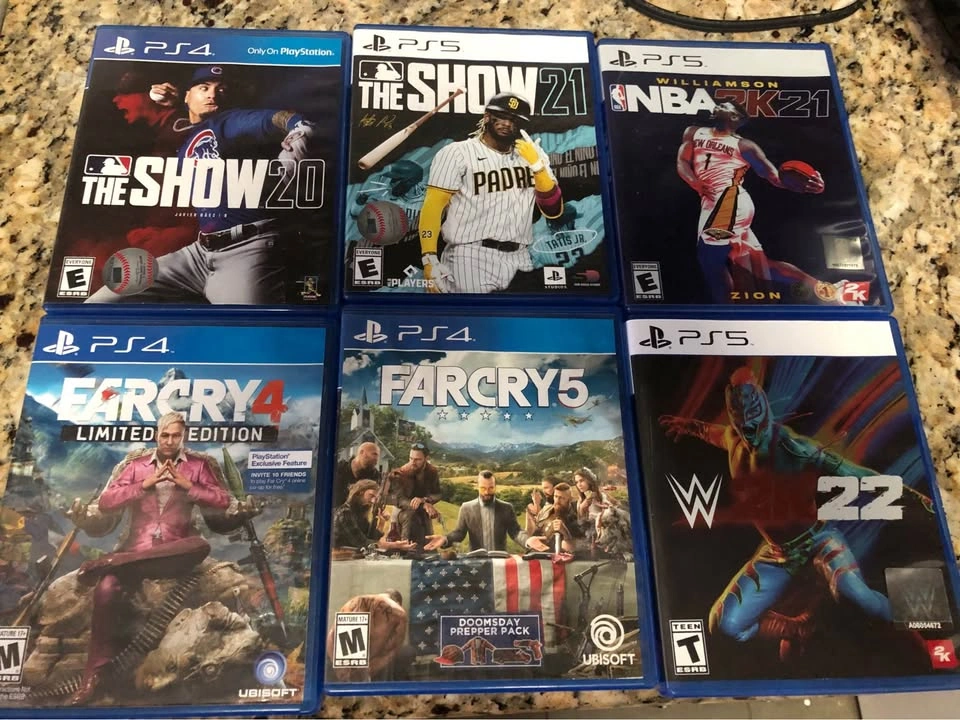 PlayStation PS4 & PS5 6-Game Bundle - photo 2
