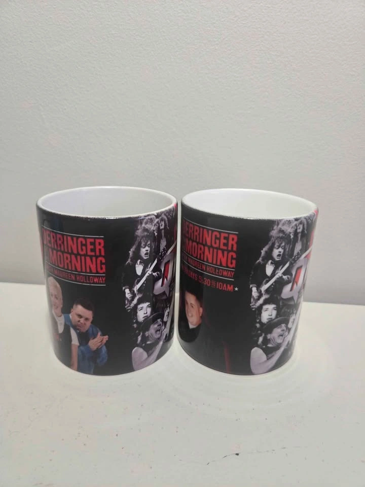 Q107 Derringer in the Morning Classic Rock Coffee Mugs - Set of - photo 4
