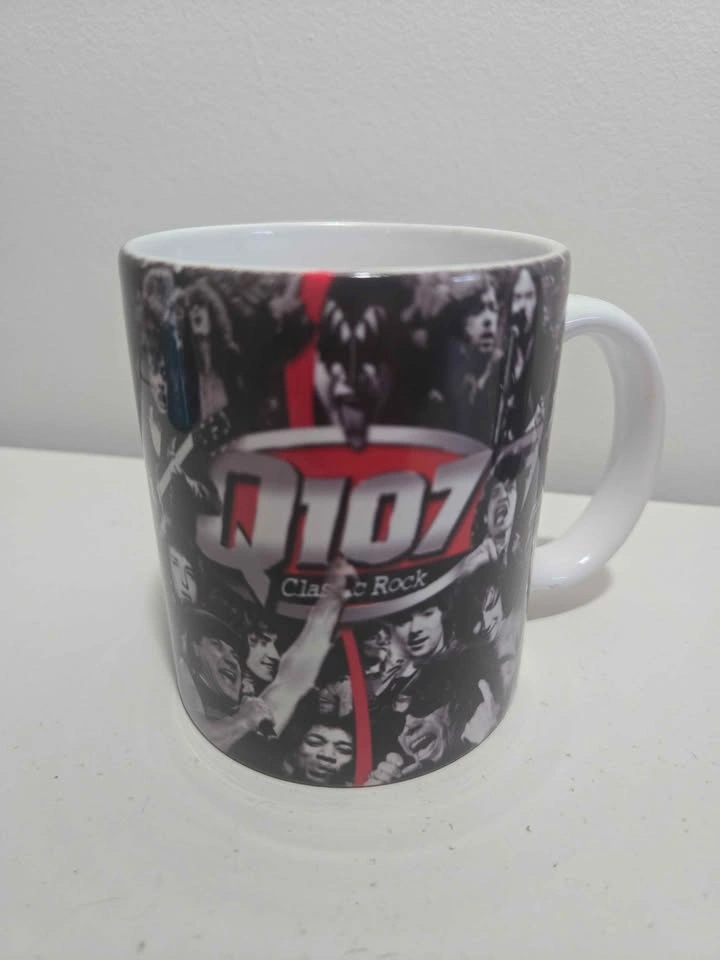 Q107 Derringer in the Morning Classic Rock Coffee Mugs - Set of - photo 5