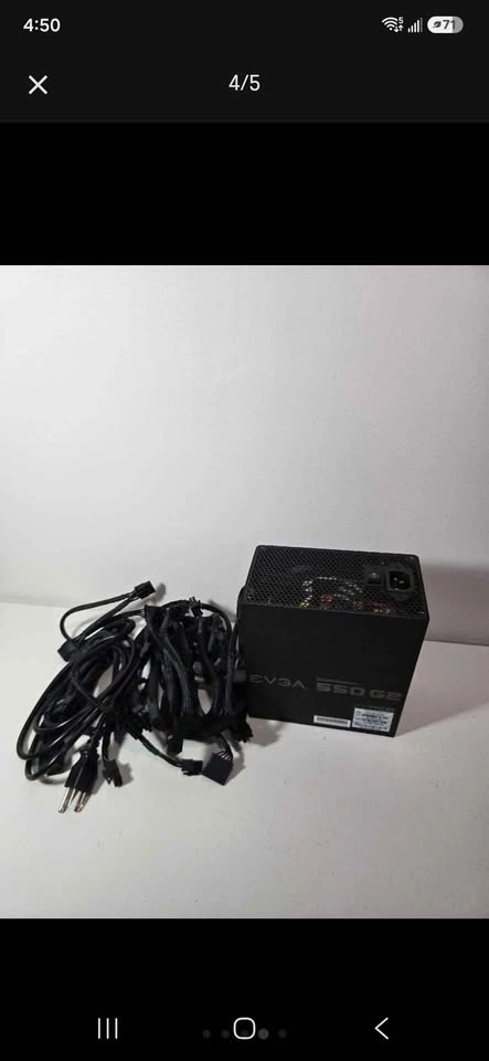 550W Modular Power Supply - photo 2