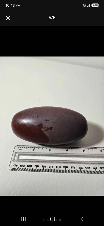 Natural Shiva Lingam Stone - photo 5