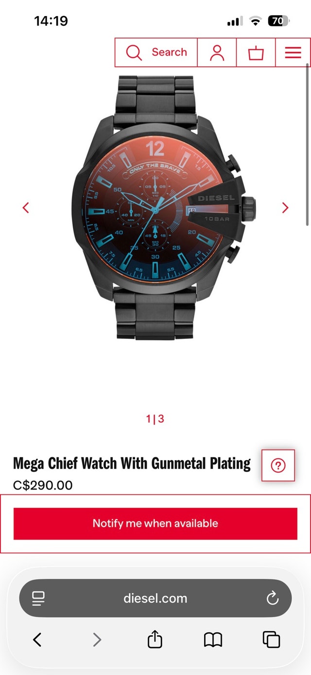 DIESEL Watch - photo 3