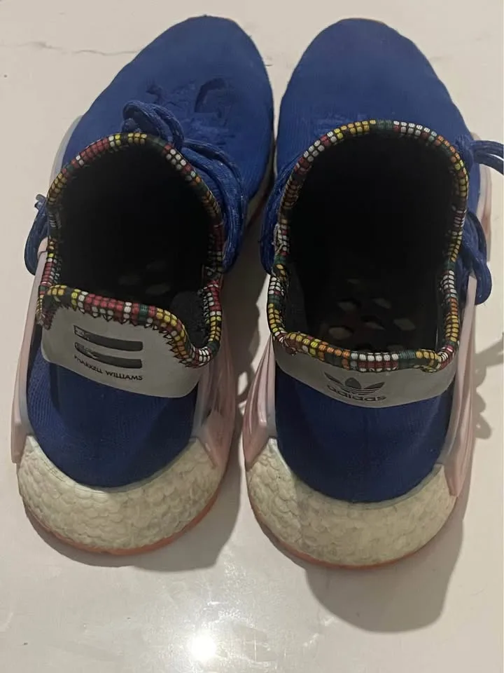 Adidas NMD Hu Pharrel Inspiration Pack Powder Blue/ Size 11.5 image indicator(2)