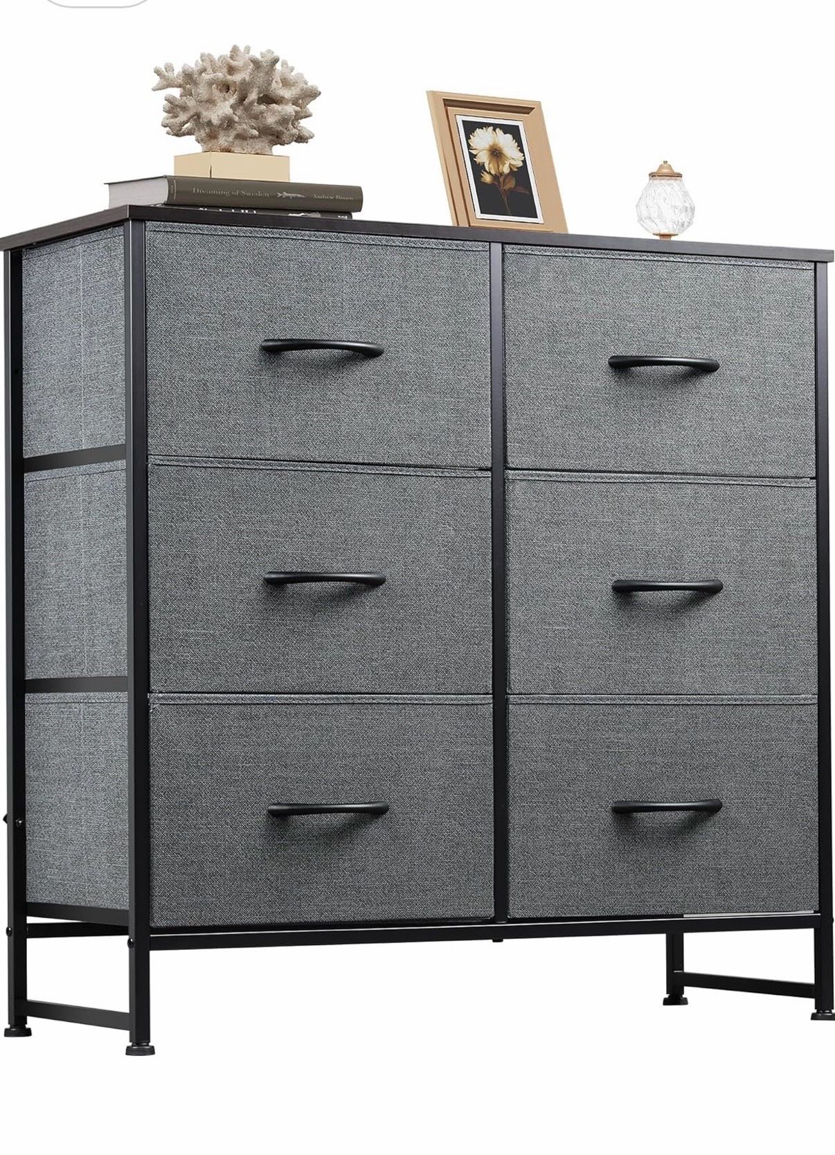 6 Drawer Dresser - Fabric Drawers