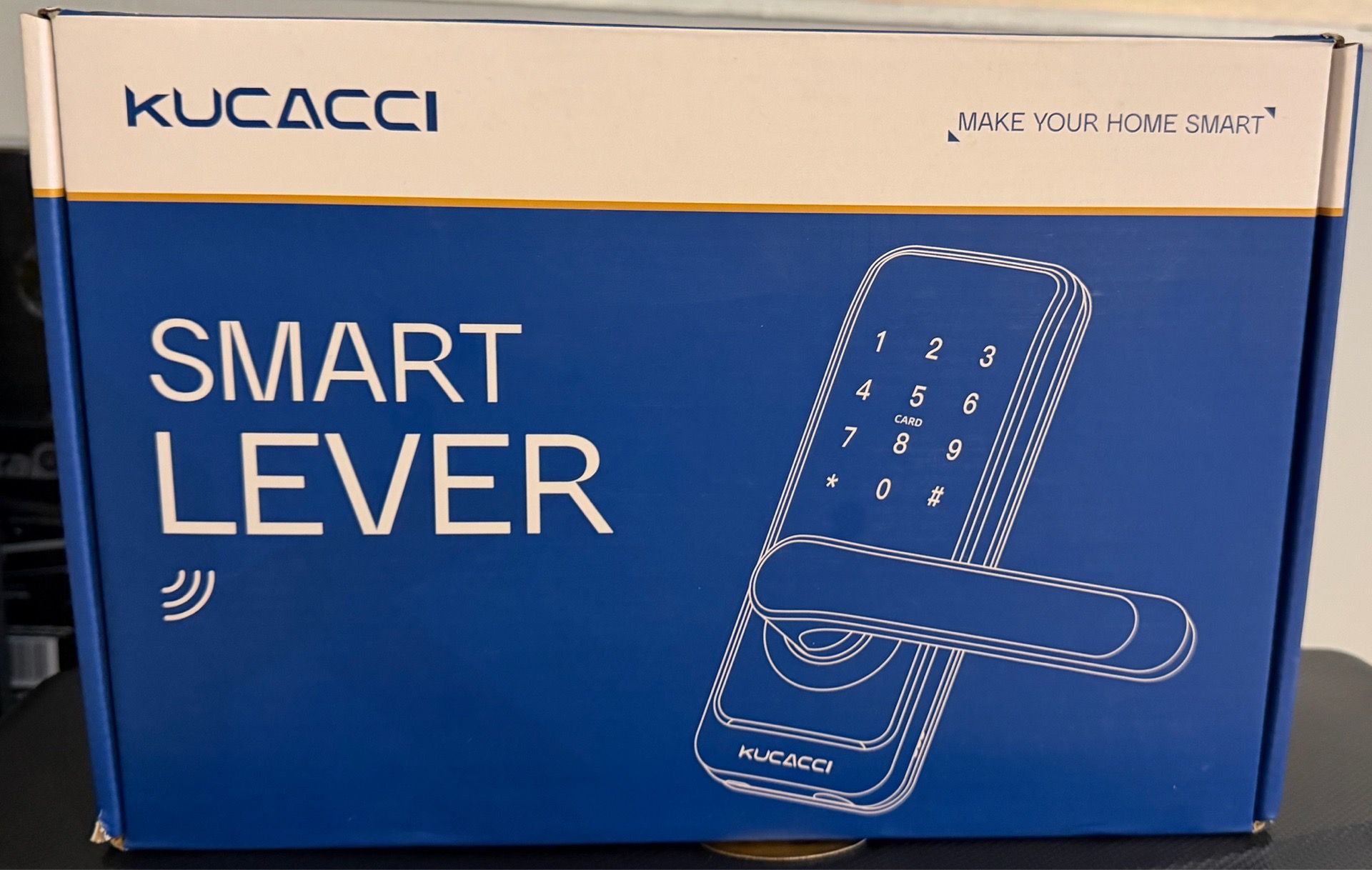 Kucacci Fingerprint Smart Door Lock with Handle