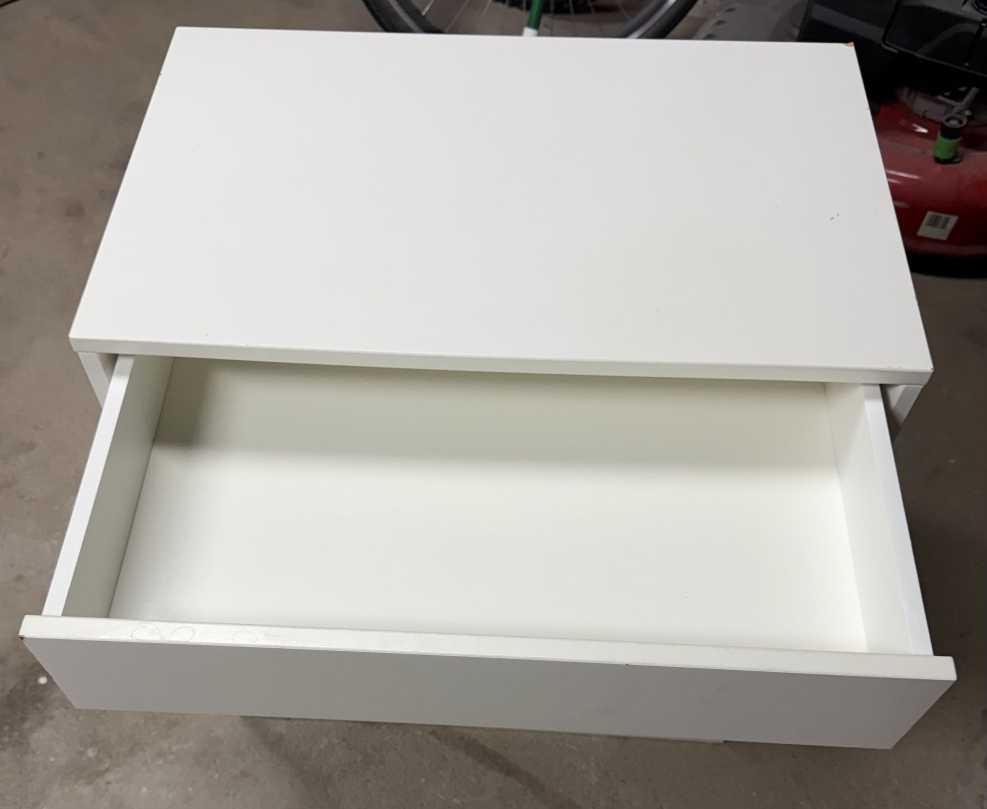 2x Nightstand, white, 23 5/8x15 3/8 " - photo 2