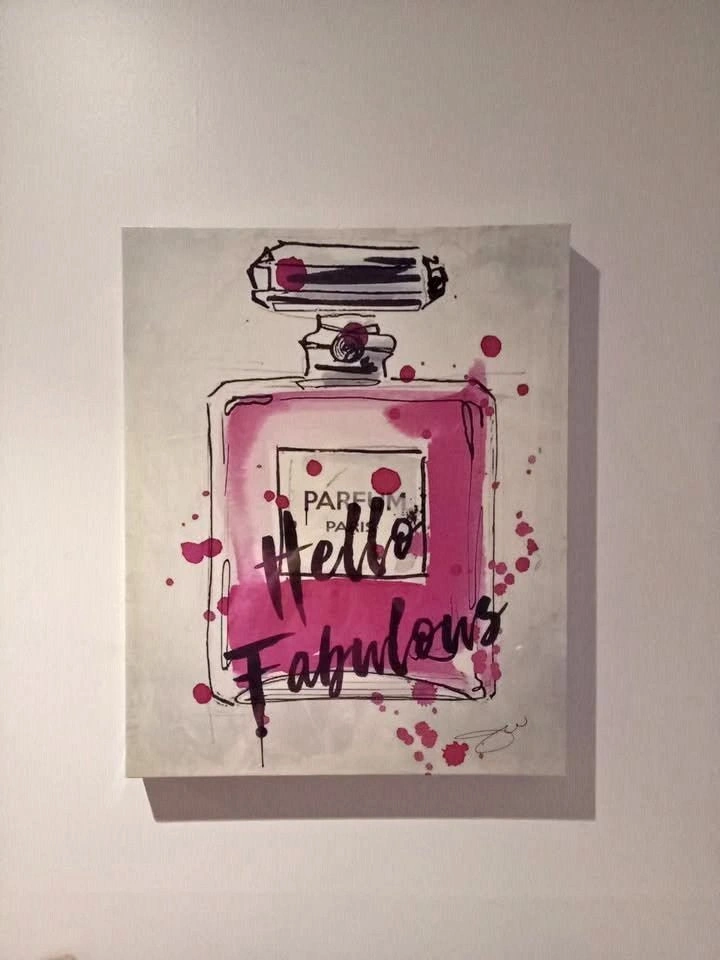 Coated Wall Art - 'Hello Fabulous'