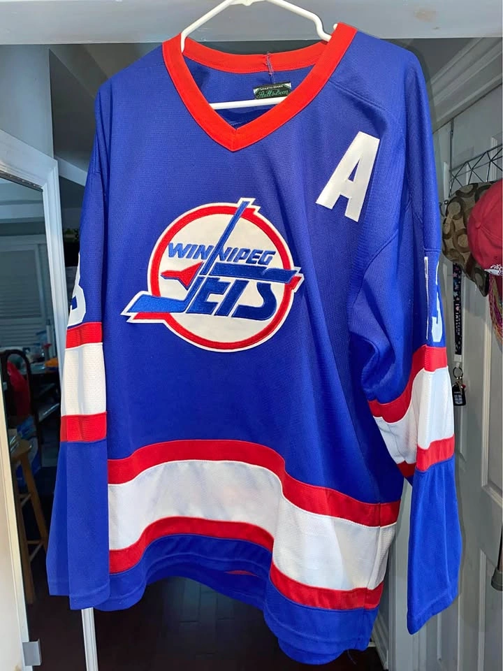 $150/each Sz. XL NHL Vintage Jets, Nordiques, Rangers jerseys