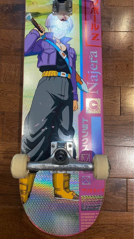 USED 8.25” Primitive Dragon Ball Skateboard Complete - photo 3