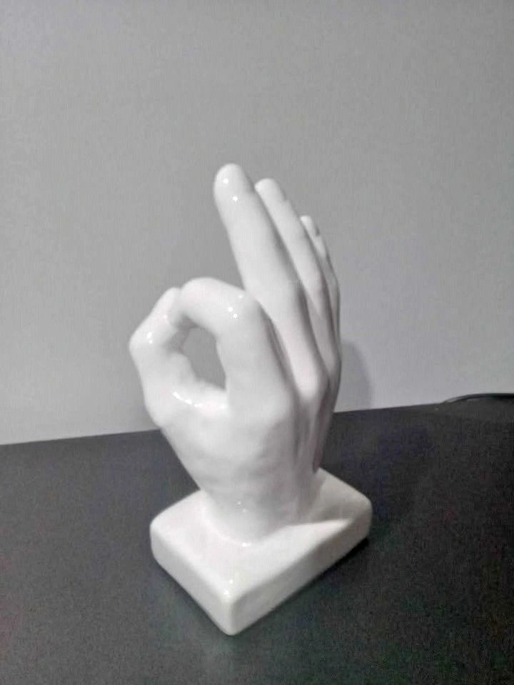 OK Hand Sculpture