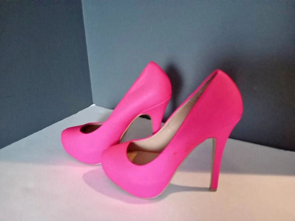 Pink Material Girl Heels