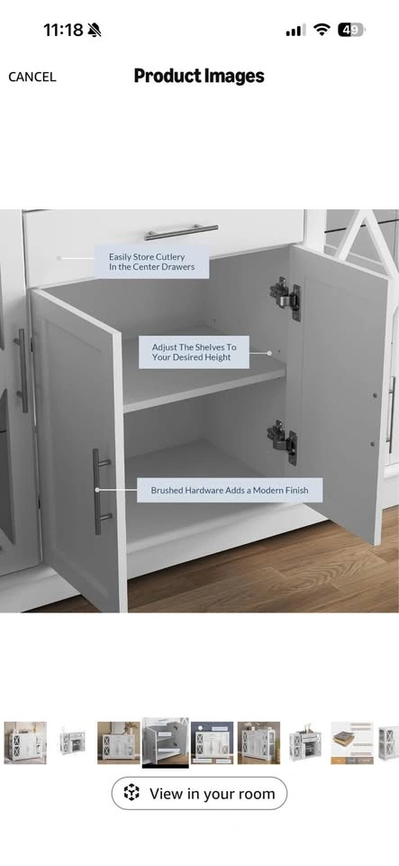 Buffet Cabinet with Storage - photo 5