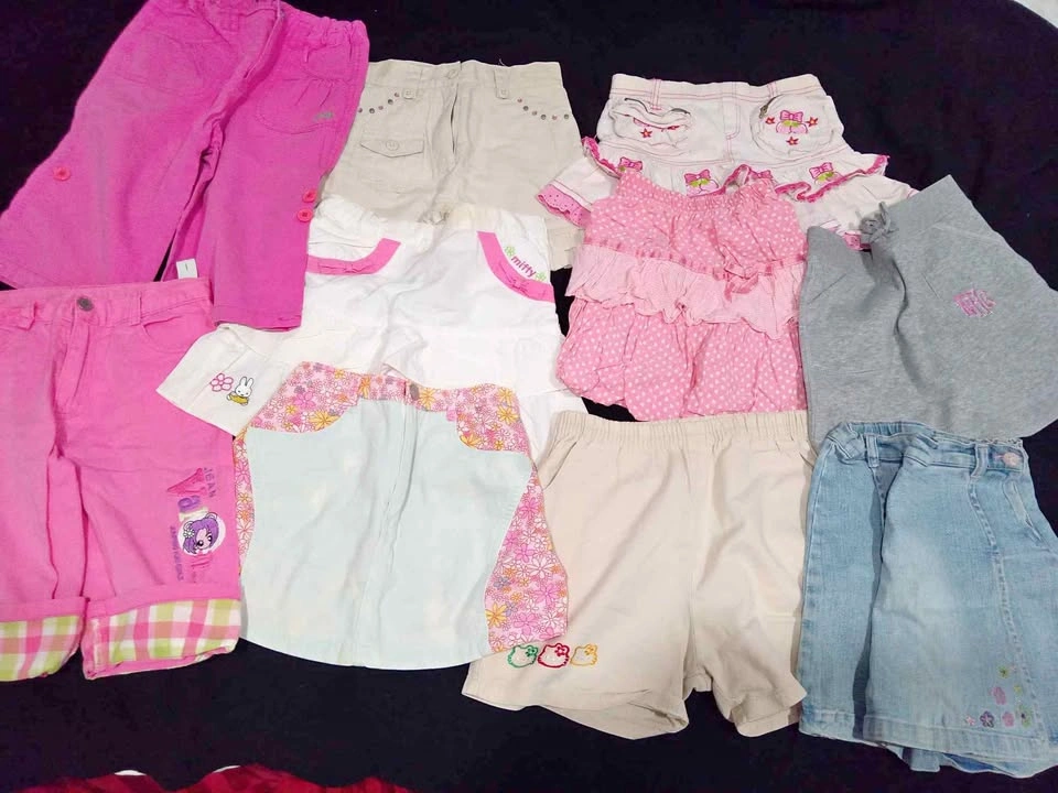 Shorts and skirts for girls (10 pc)