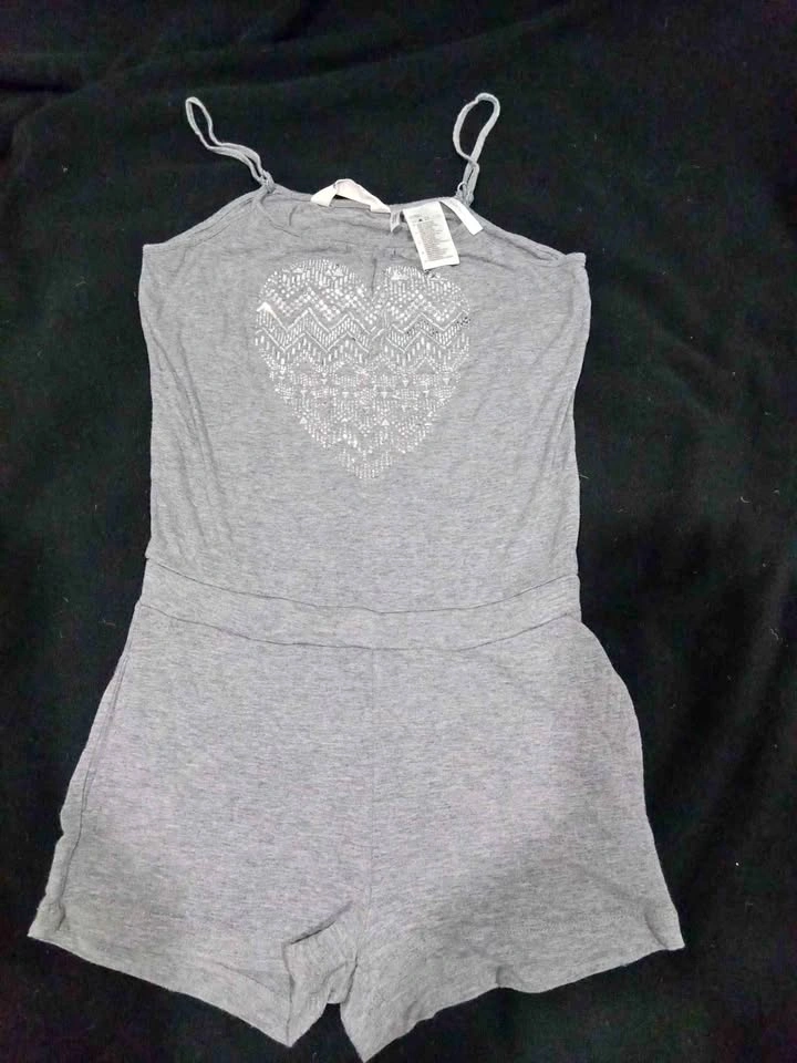 H&M gray romper