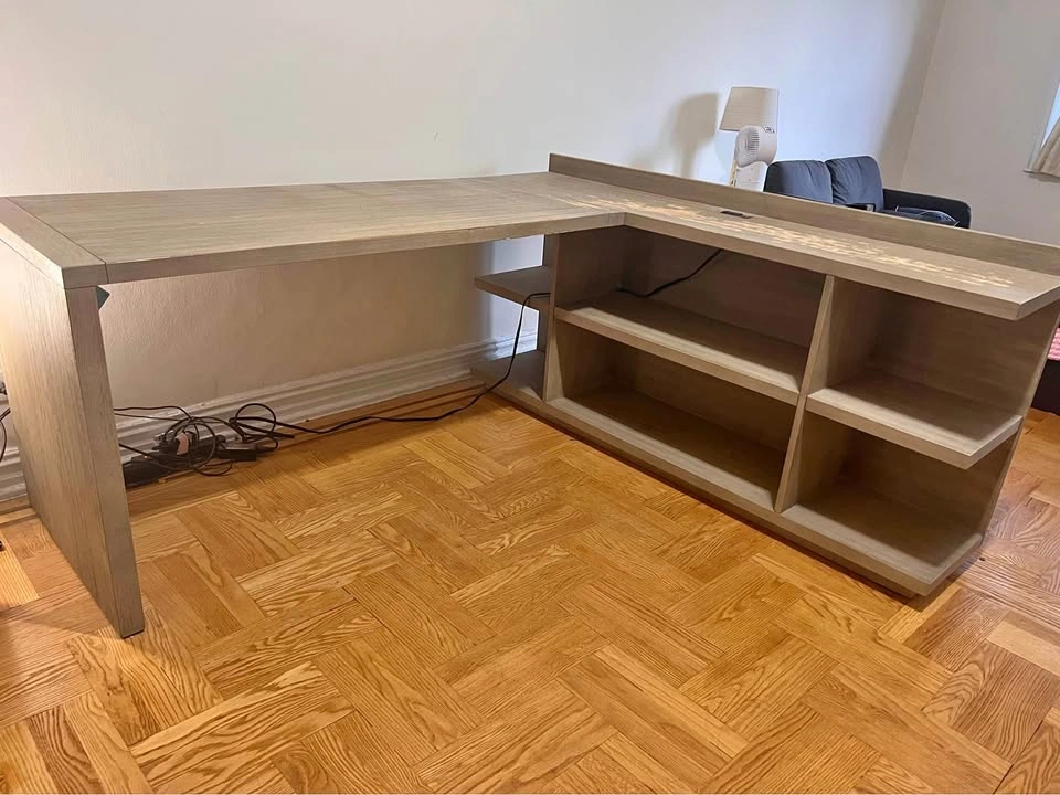 L shape desk