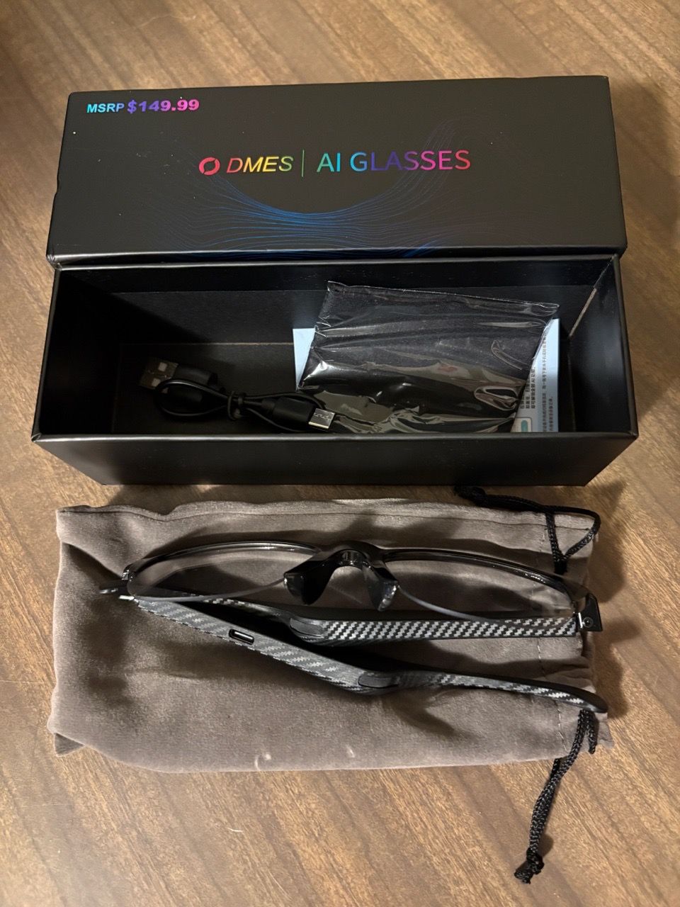 DMES AI Smart Glasses