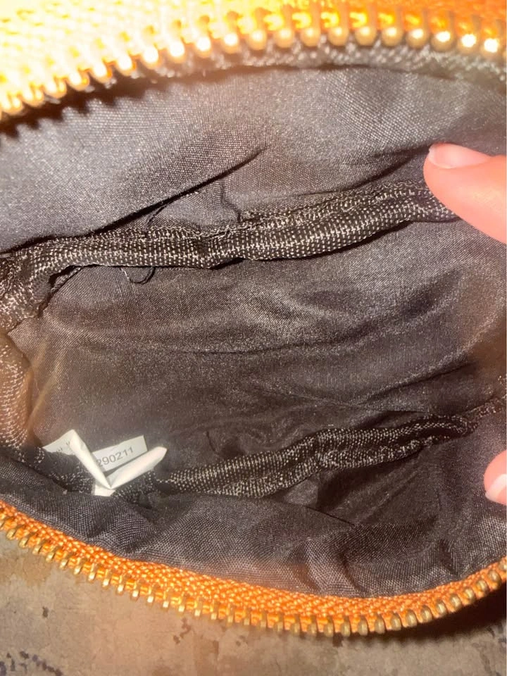 vintage-style tan leather belt bag / fanny pack - photo 3