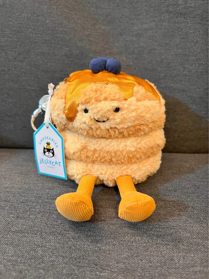 Jellycat Amuseables Fran Pancakes Bag Charm