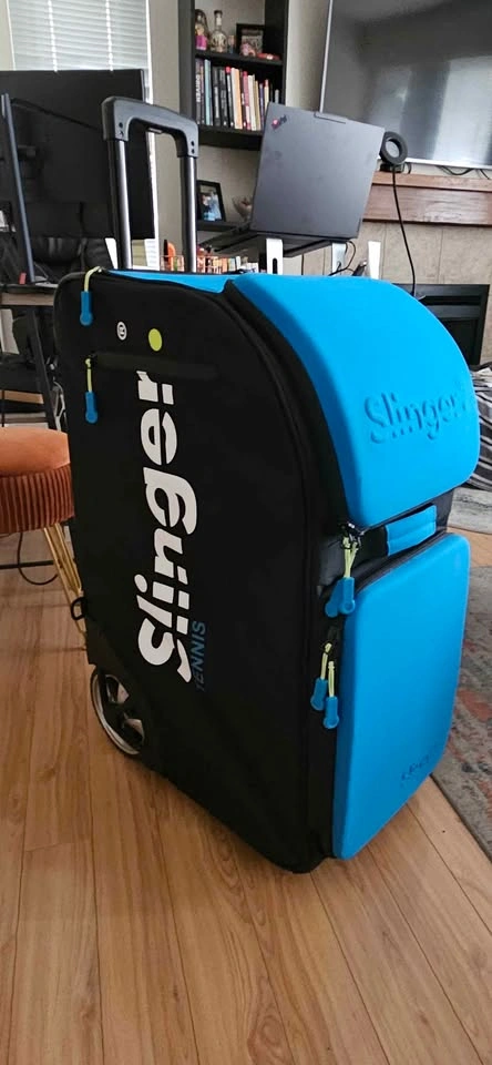 Slinger Tennis Ball Machine - Used ONLY 4 times! - photo 2