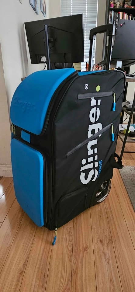 Slinger Tennis Ball Machine - Used ONLY 4 times! - photo 3