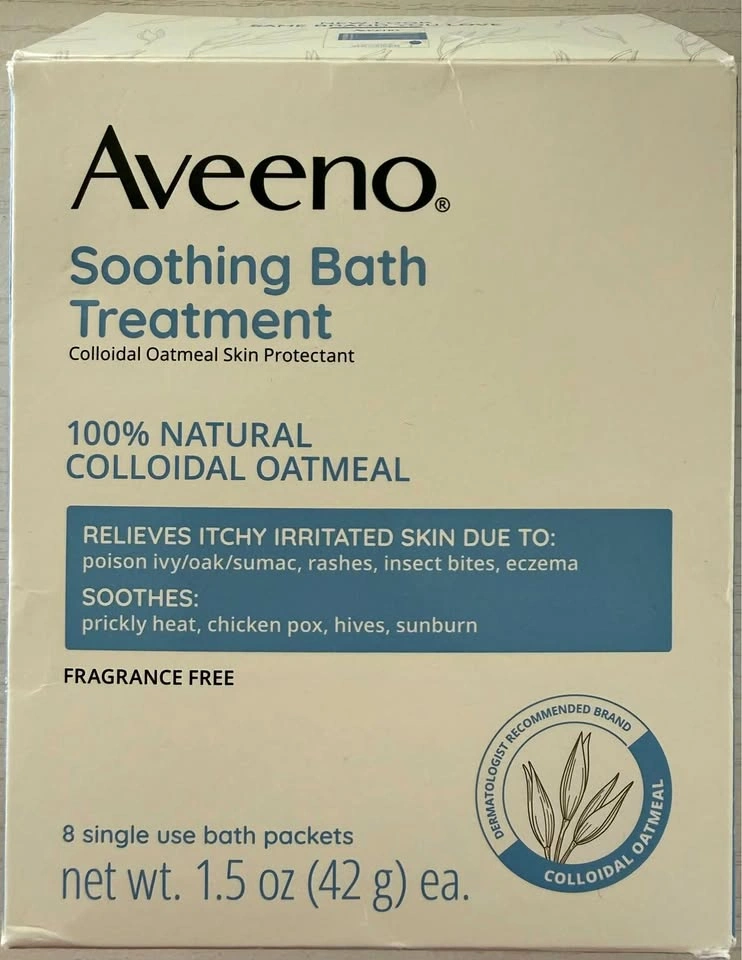 Aveeno Soothing Bath Treatment Colloidal Oatmeal