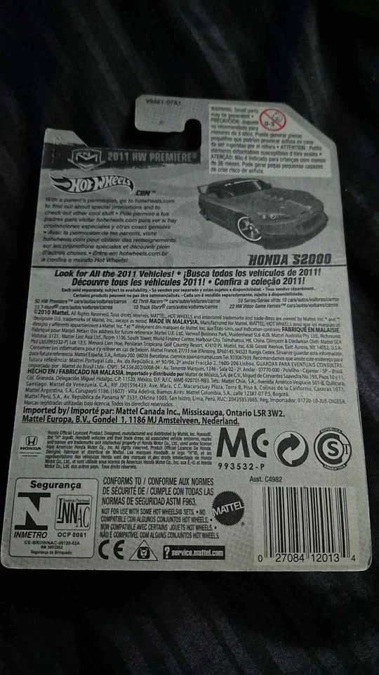 Hotwheels - Honda S2000 2011 premiere - photo 2