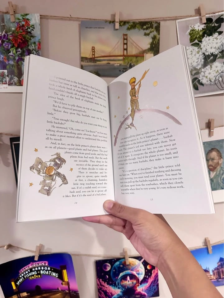 📖 The Little Prince by Antoine de Saint-Exupery (Paperback) - photo 2