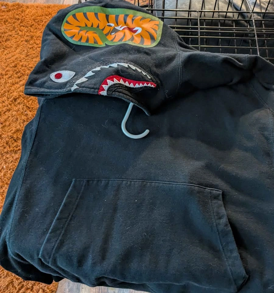 Bape pullover shark hoodie XL Authentic - photo 2