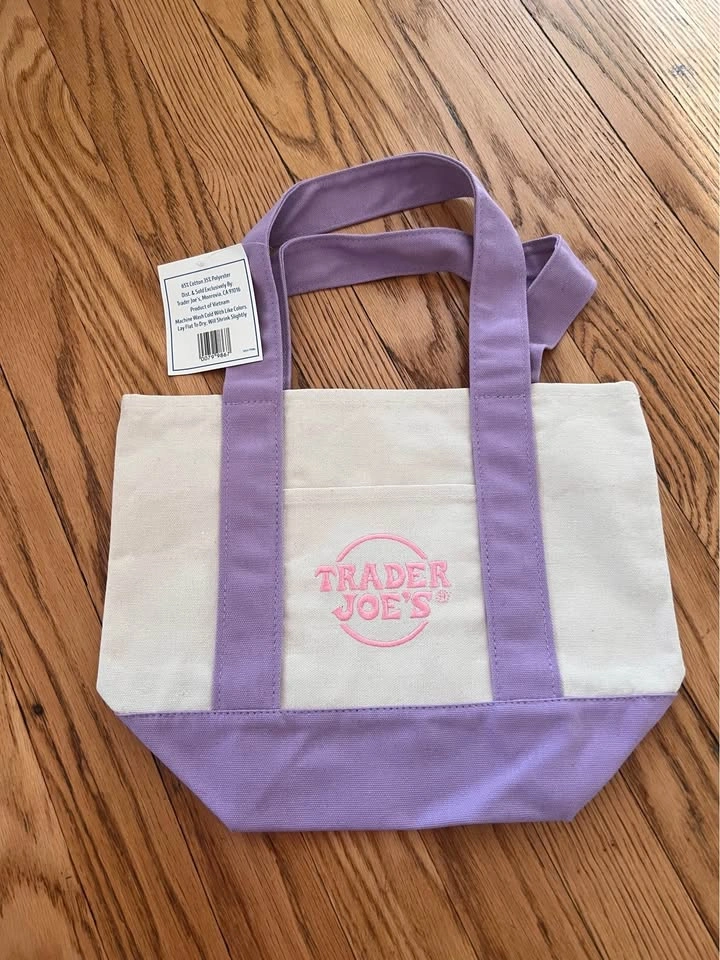 Pastel trader joe’s bag 4 colors - photo 5