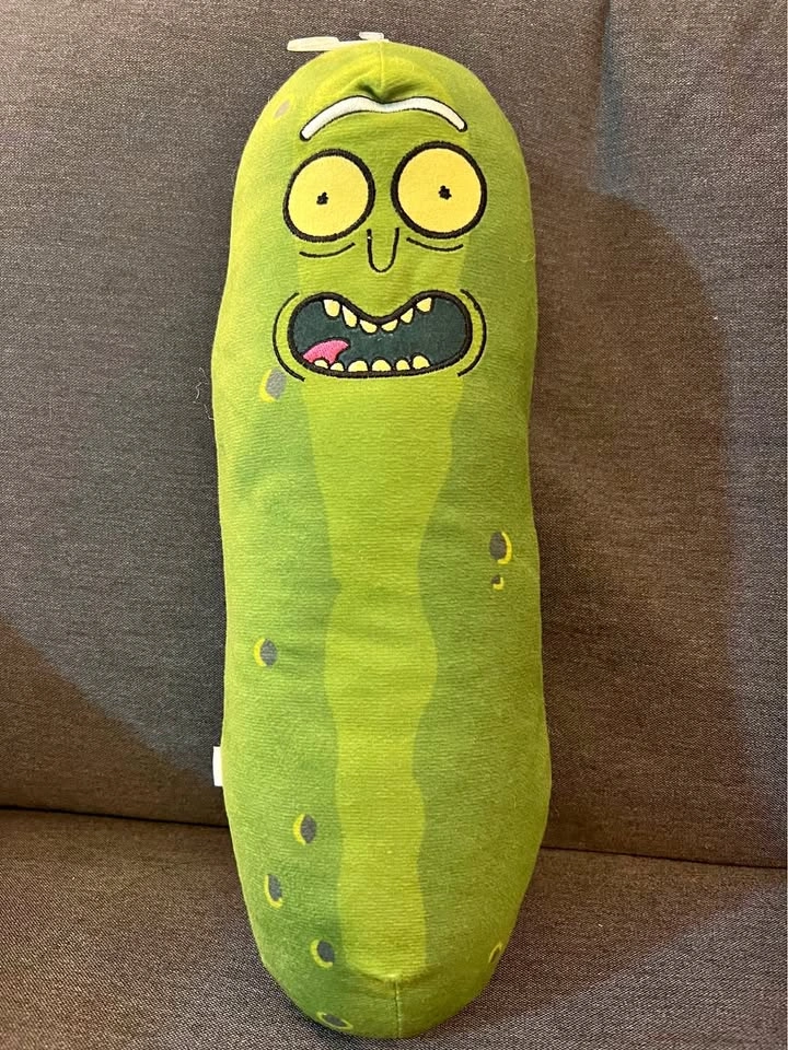 Pickle Rick plush