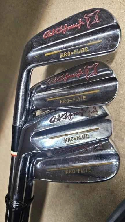 Spalding Left Handed KRO-Flite Irons 3,5,7,9, Golf Clubs - photo 2