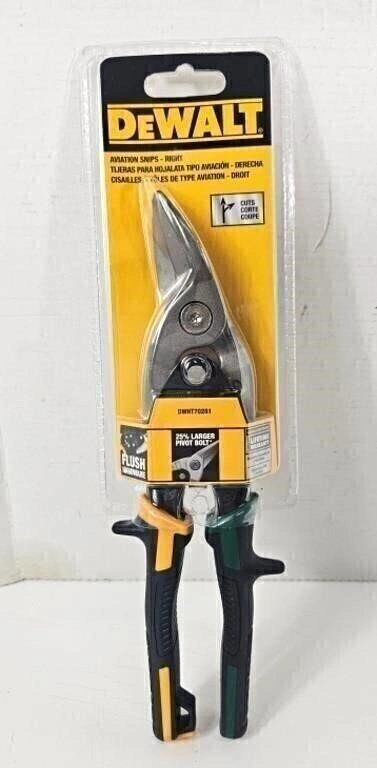 Dewalt Aviation Snips (Right)