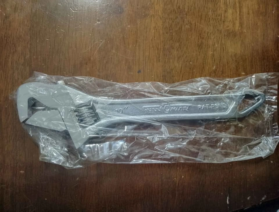 10 Inch Steel FullContact Adjustable Wrench - photo 2