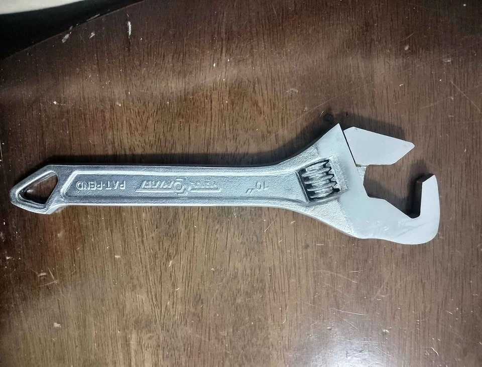 10 Inch Steel FullContact Adjustable Wrench - photo 3